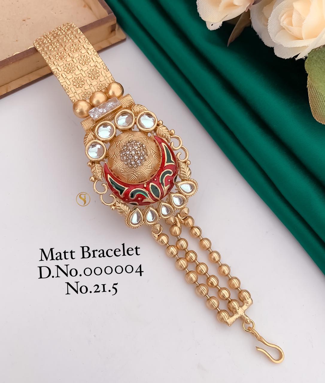Matte Pearl Fancy Designer Bracelets 2 Wholesale Manufacturers
